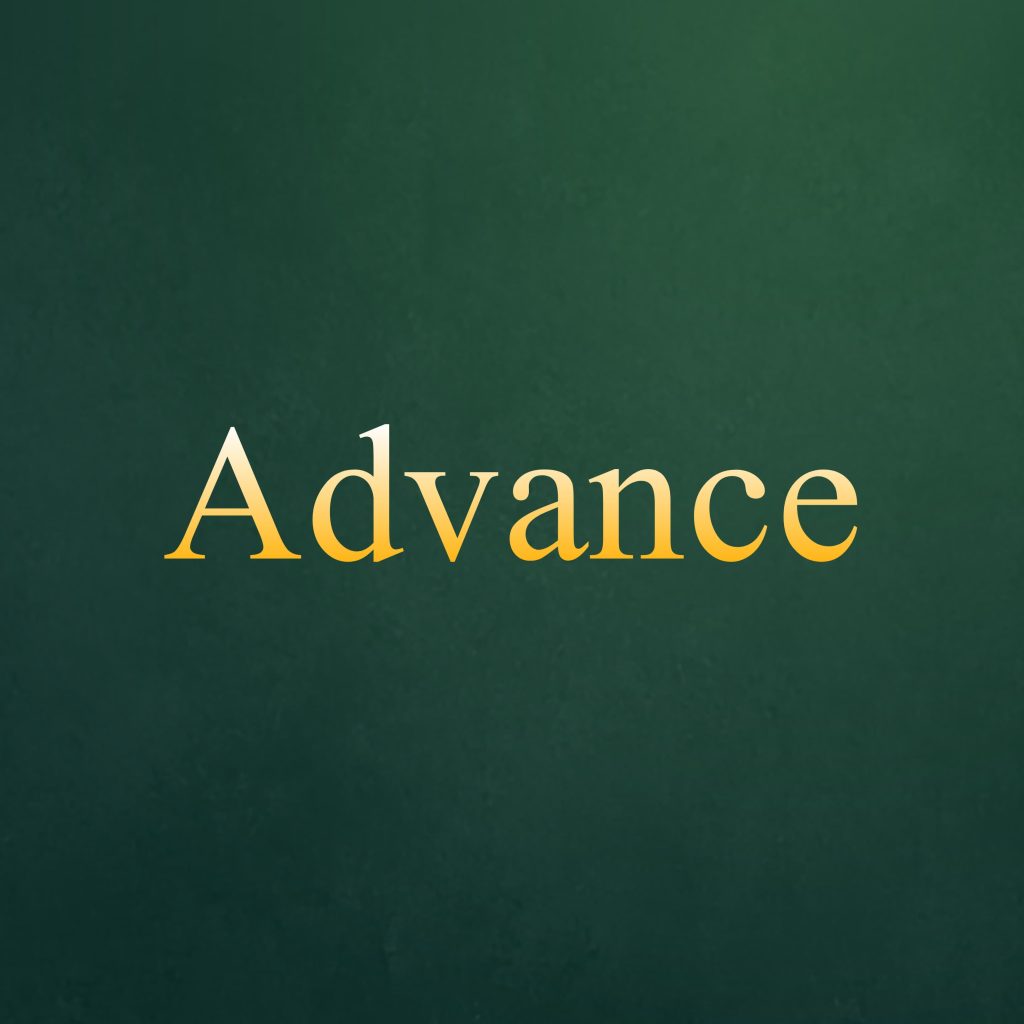 advance